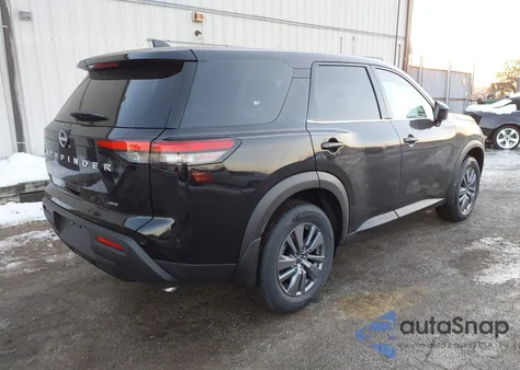 2025 Nissan Pathfinder S 4Wd from USA, damaged, VIN 5N1DR3AC2SC314280